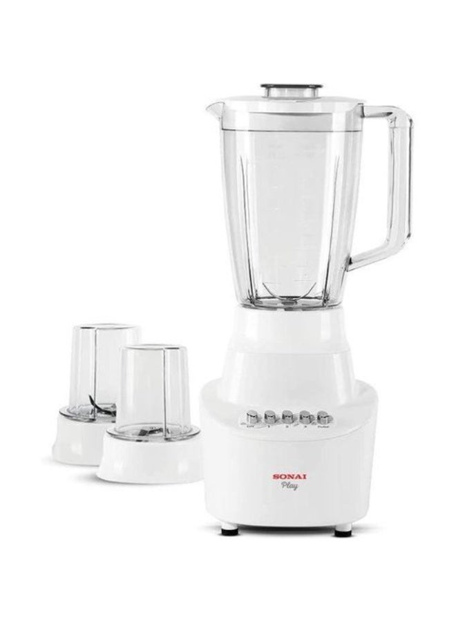 سوناي خلاط SONAI MAR-2300 3×1 مع 2 مطحنه و 3سرعات-1,5 لتر -  400 واط_ - Image 1